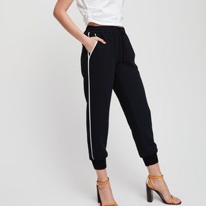 Black Wilfred Button Pant